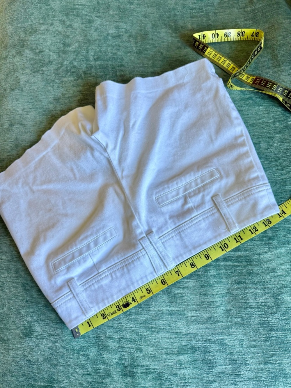 Cache White Women's Cotton Blend Shorts Size 0 - Picture 3 of 4